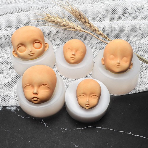 Mould baby face silicone molds - mould,