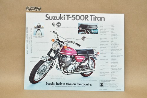 Vintage nos 1971 suzuki - 1971, t350