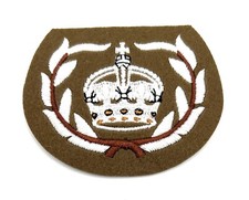 Badge FAD WO2 RQMS  CIIIR