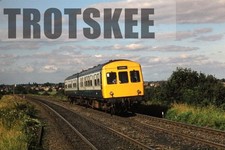 35mm Slide BR British Railways Diesel DMU Class 101 E51439 Welham 1982 Original