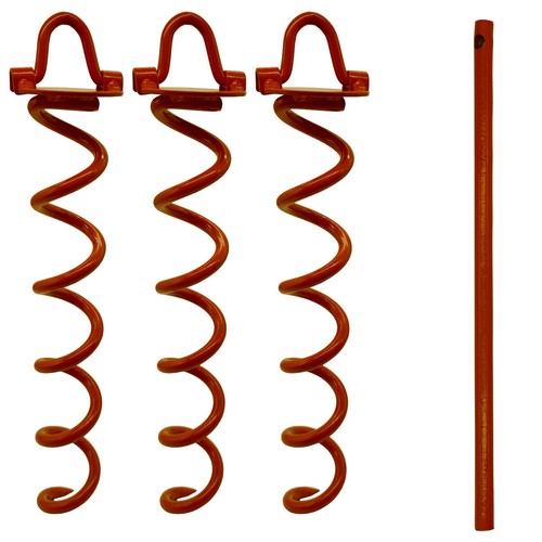 Narrowboat screw in spiral - screw,