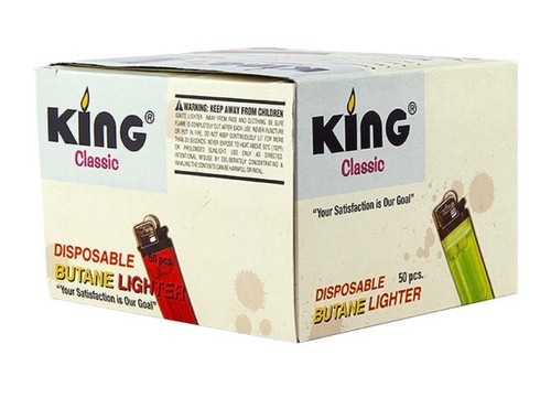 King classic disposable - king, butane