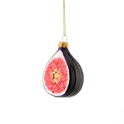Fig shaped bauble christmas - shaped,