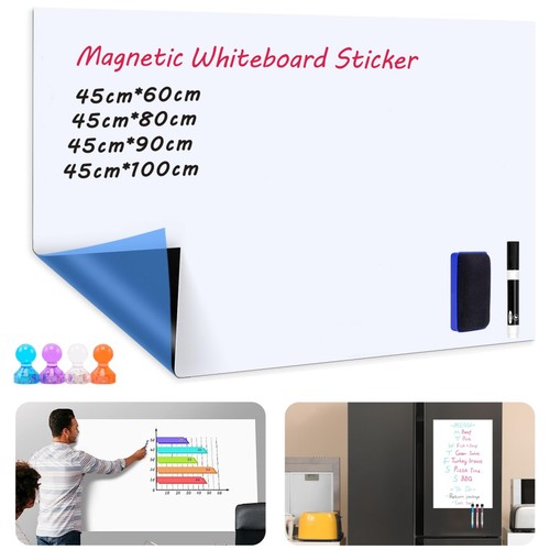 Magnetic whiteboard paper film - paper,