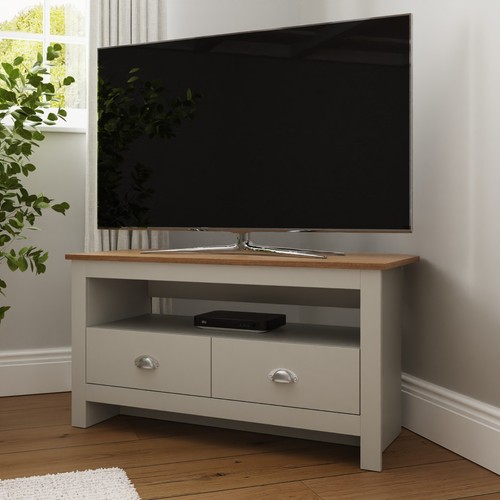Lancaster grey oak - oak, corner