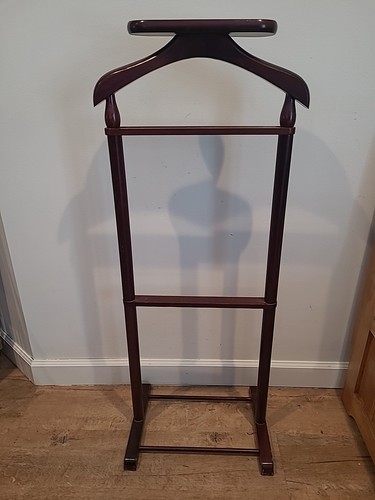 Vintage wood valet - wood,