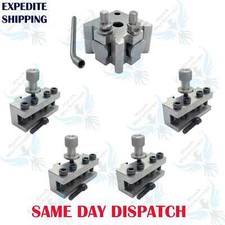 5 PC QUICK CHANGE TOOLPOST FOR MYFORD ML7 AND ML10 LATHES 4 STANDARD HOLDERS