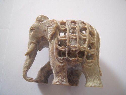 Vintage carved soapstone - vintage,