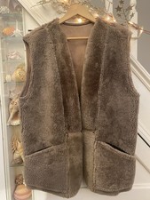 100% Real Sheepskin Gilet