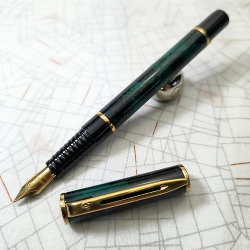 Waterman laureat green - waterman, marble