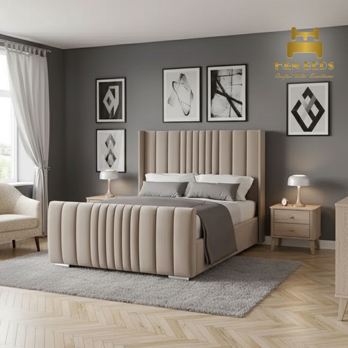 Wingedback panel bed frame - panel,