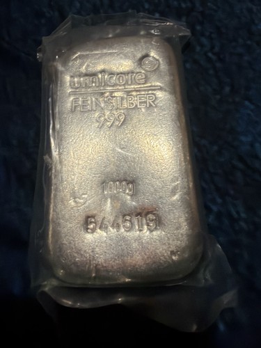 Umicore silver bullion bar - bullion,