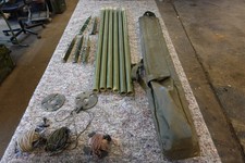 Clansman Radio Racal Antenna 5.4m Mast AndGuy Kit