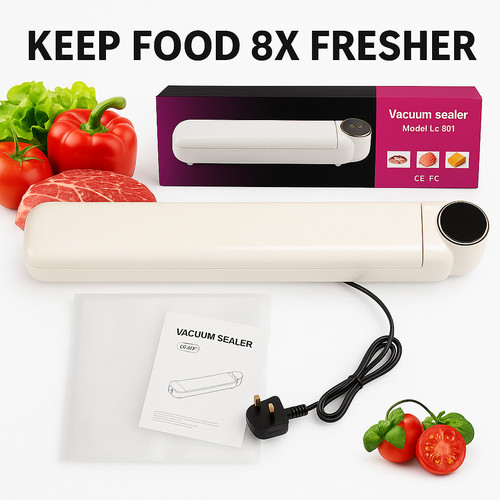 Vacuum food sealer machine - vacuum,
