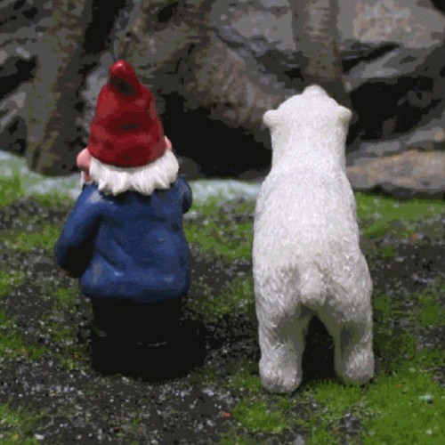 Animal garden ornaments - ,