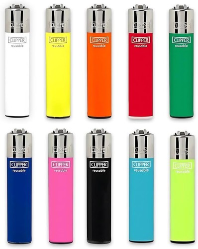 Mini clipper lighters solid - lighters,