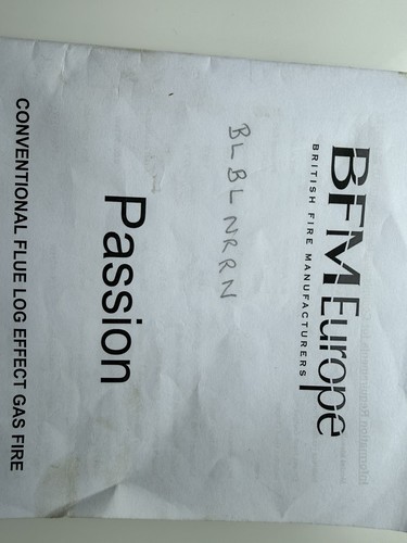 Bfm europe passion flue log - bfm,