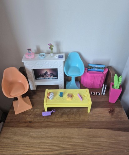 Barbie dolls living - barbie, room