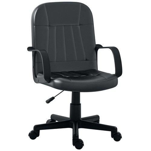 Homcom leather office chair - homcom,