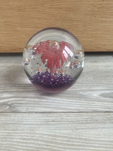 Large glass paperweight - large,