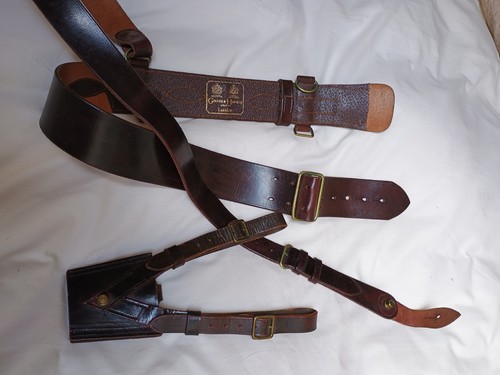 British army sam browne belt - sam, w