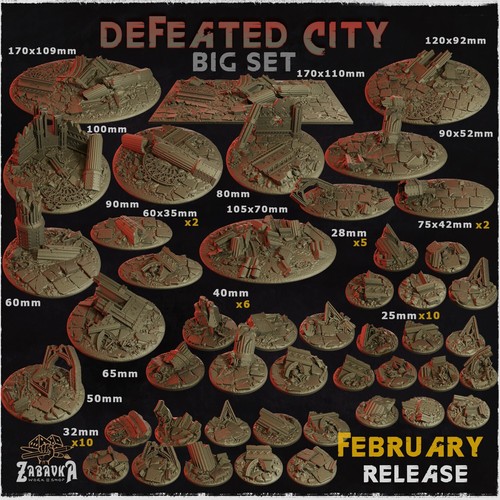 Defeated city scenic - city,