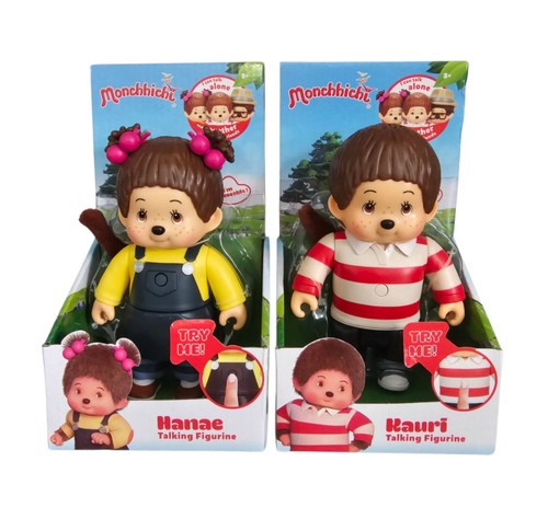 Pair monchhichi talking - pair, of