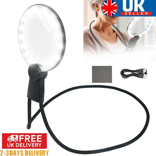 Magnifying glass hands free - 5x,