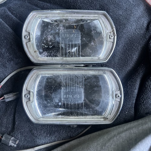 Pair original chrome lucas - of,