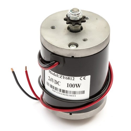 Electric motor 24v 100w 6mm - 24v,