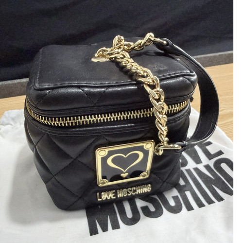 Love moschino black quilted - moschino,