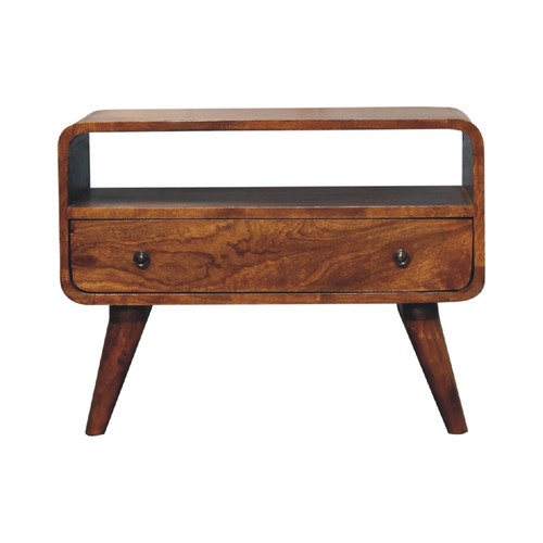 Compact curved media unit - curved,