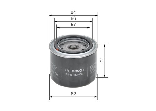 Bosch oil filter spin fits - bosch,