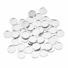 Mini Mirror Circles,Mosaic Tile Pieces for Home Decor, DIY Craft Projects& Dress