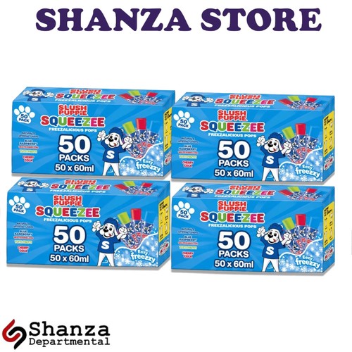 Slush puppie squeezee ice pops - slush,