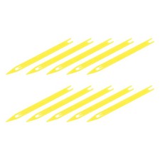 10 Pcs Yellow Plastic Fishing