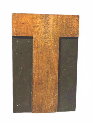 Antique letter wooden - letter,
