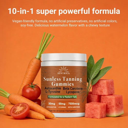 Tanning gummies sun - gummies,