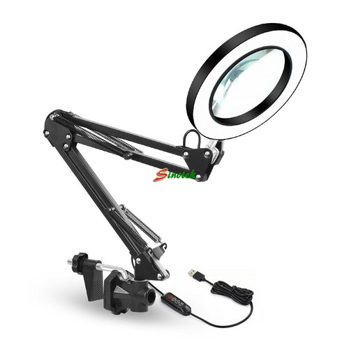 Led magnifying glass len - 5x,