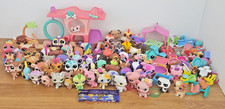 littlest pet shop bundle 80 + figures with accessories dogs cats old gen huge