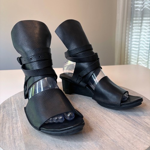 Trippen black leather - trippen,