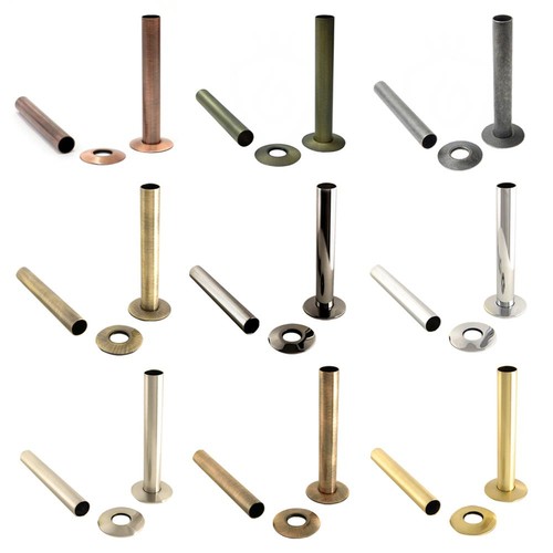 Radiator pipe sleeves - radiator, shrouds