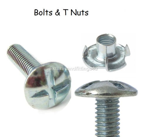 Tee nuts nut bolts - m8,