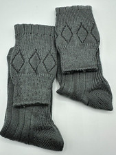 Mens Kilt Socks Scottish Highland Wear ACRYLIC Kilt Socks in GREY now £5.99