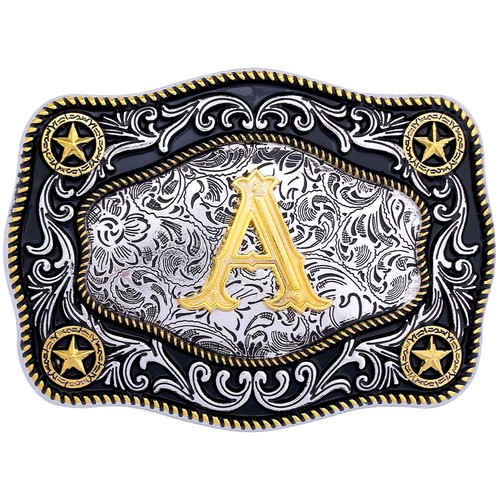 Belt buckles men initial - buckles,