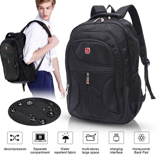 Laptop backpack mens - 15.6",