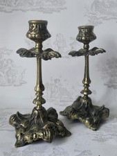 Pair Of Antique Brass
