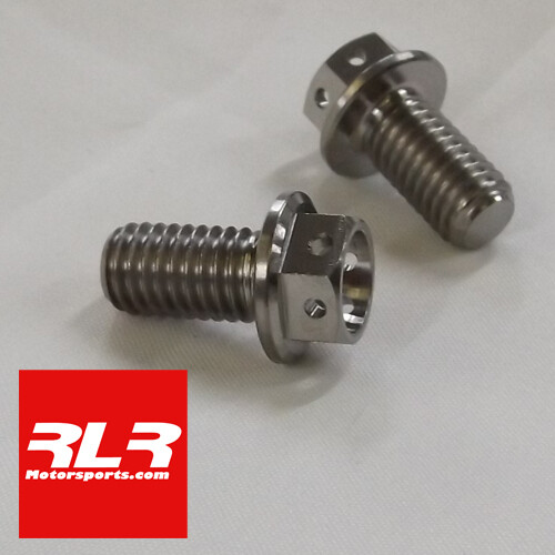 M8x15mm titanium race bolts - titanium,