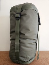 BRITISH MILITARY ISSUE - JUNGLE WARM WEATHER SLEEPING BAG + COMPRESSION SACK