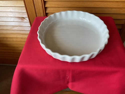 White flan pie dish - pie, simpsons